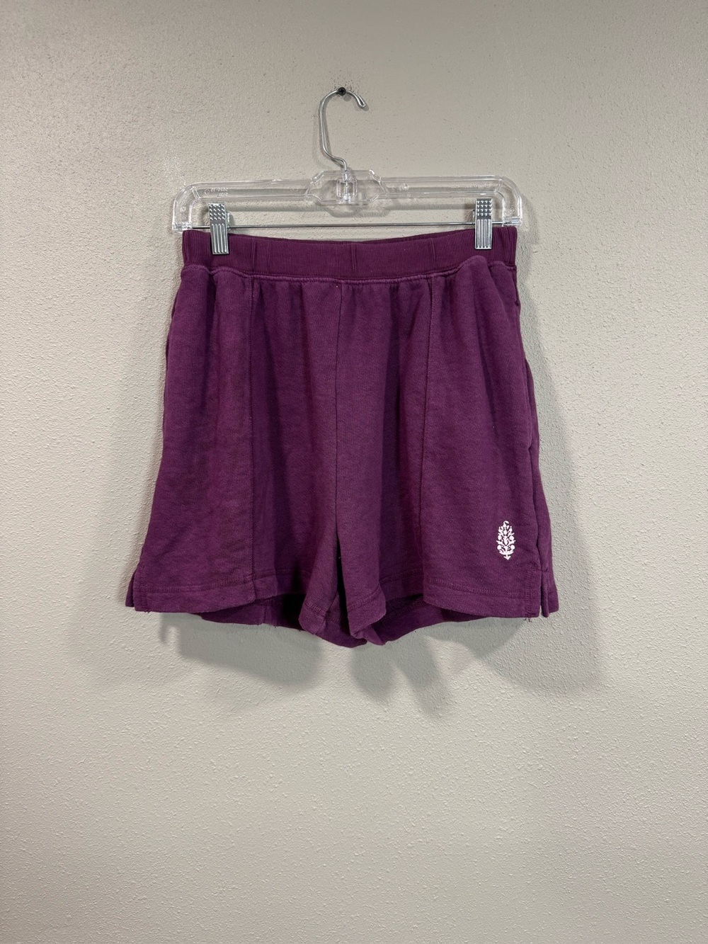Free People Oversized Embroidered Shorts